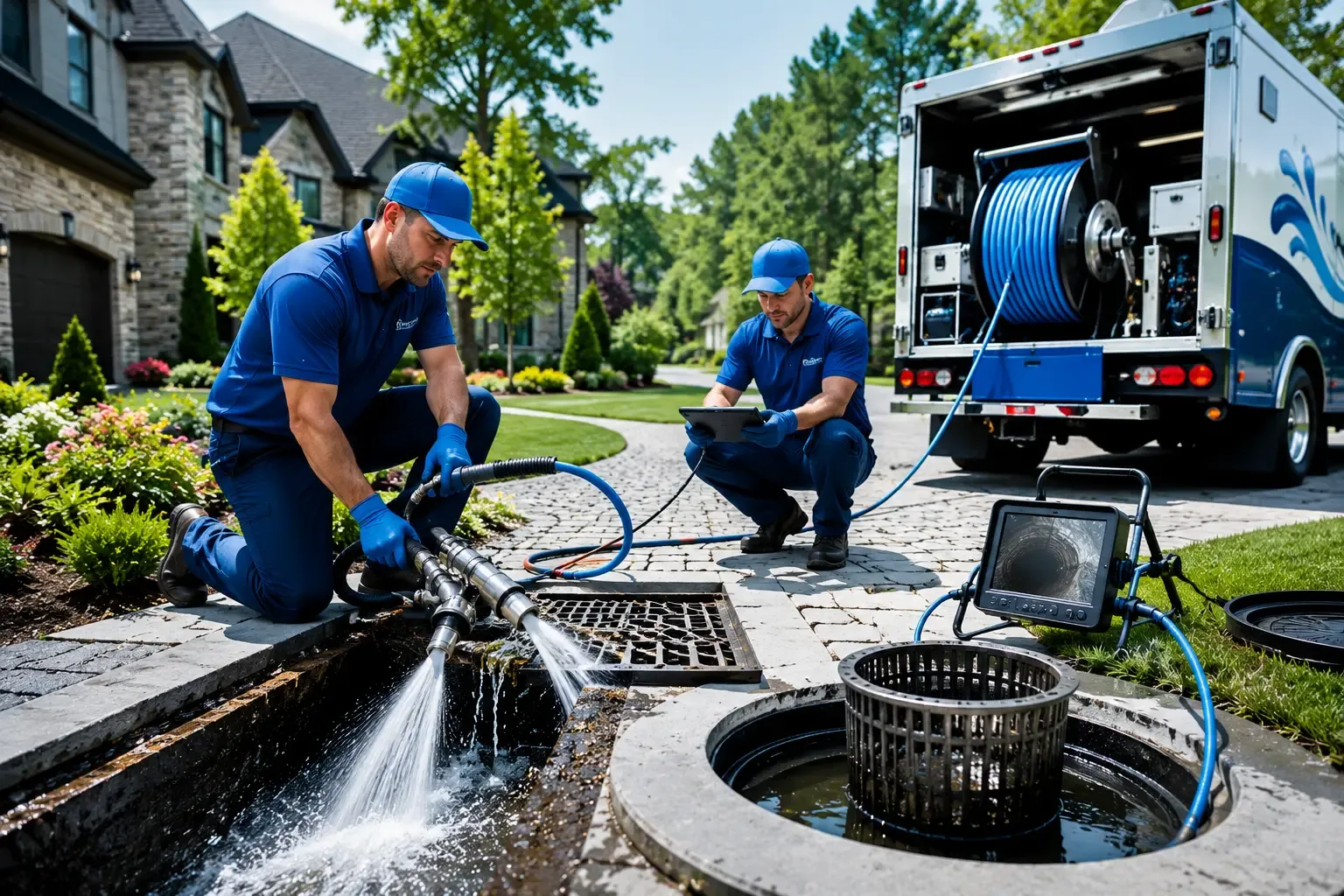 Local outdoor drain cleaning professionals in Ojibwa, WI