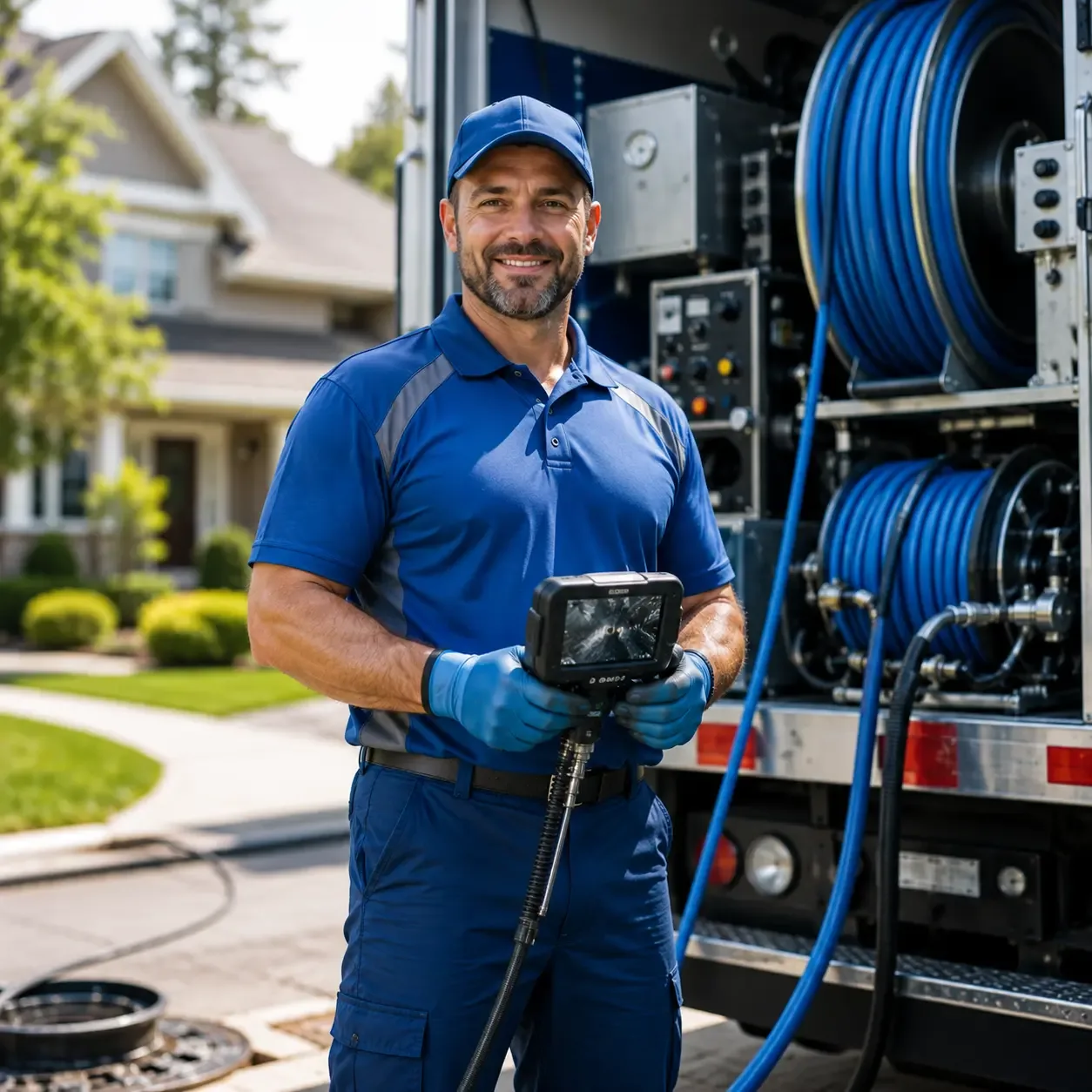 Local outdoor drain cleaning specialists in Ojibwa, WI